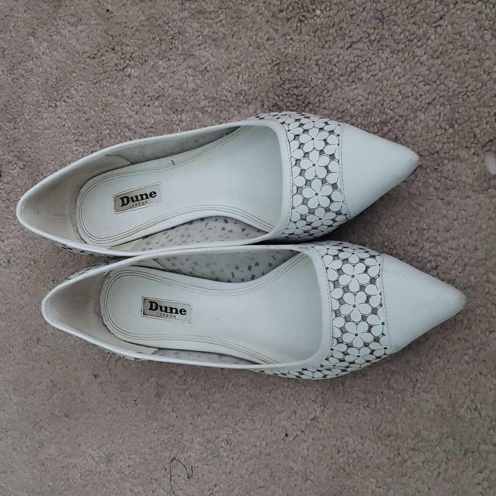 Dune Pointed Toe Flats